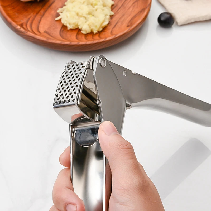 304 Stainless Steel Garlic Press Crusher Manual