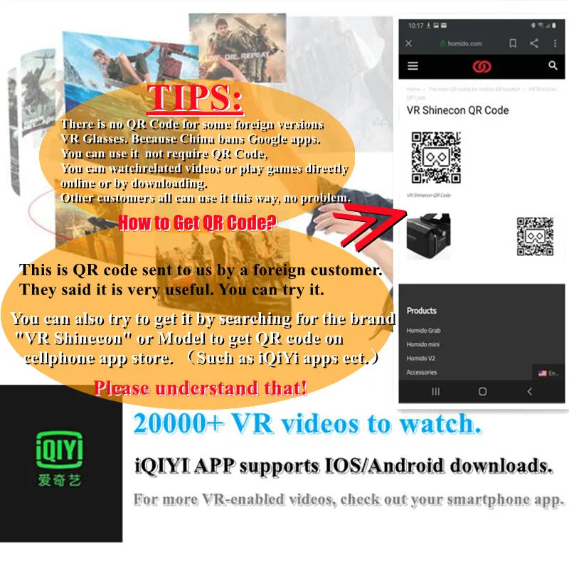 G06E Virtual Reality VR Glasses IMAX HD 3D