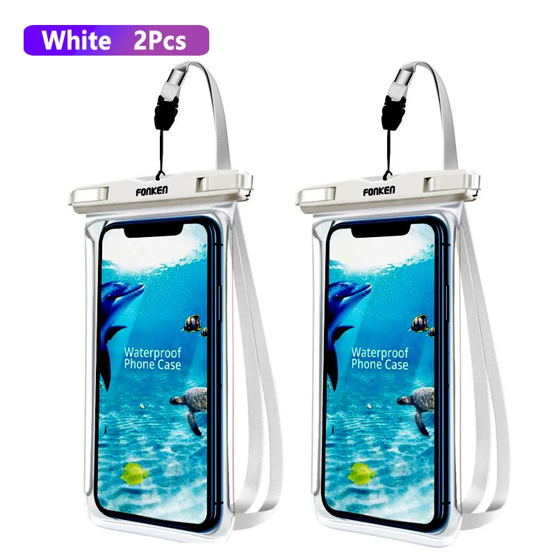 Full View Waterproof Case for Phone Underwater