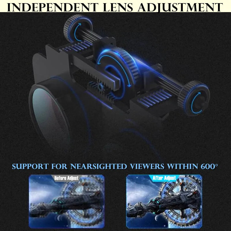 G06E Virtual Reality VR Glasses IMAX HD 3D