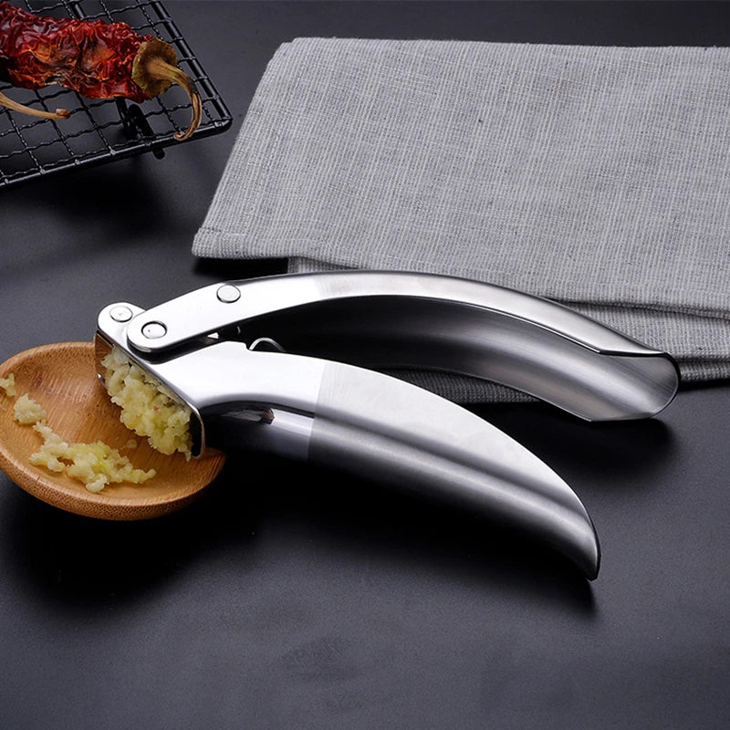 304 Stainless Steel Garlic Press Crusher Manual