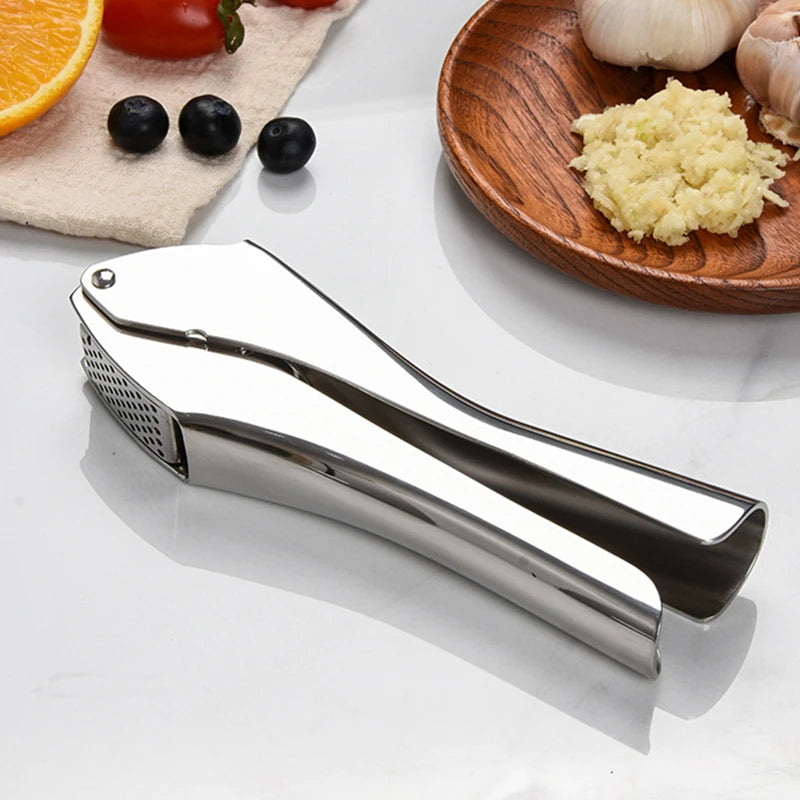 304 Stainless Steel Garlic Press Crusher Manual