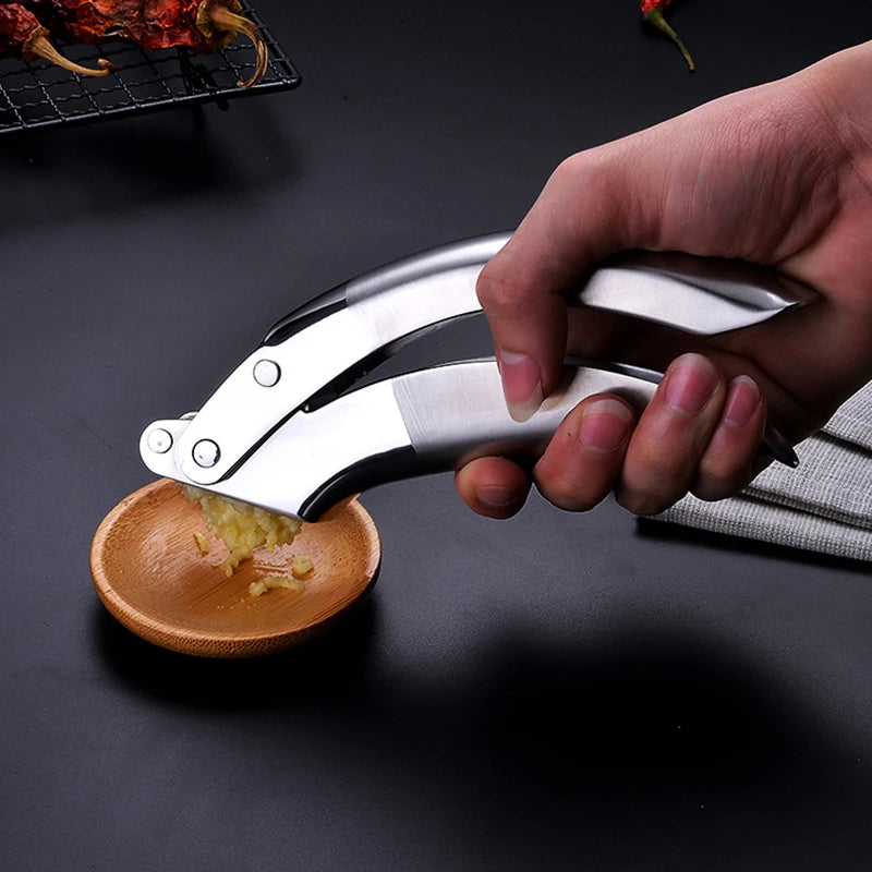 304 Stainless Steel Garlic Press Crusher Manual