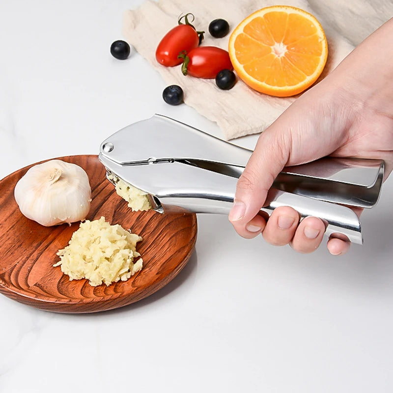 304 Stainless Steel Garlic Press Crusher Manual