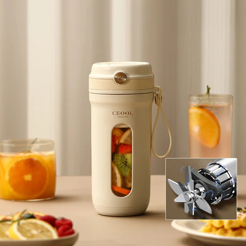 Mini Portable Blender Electric Fruit Juicer Mixers