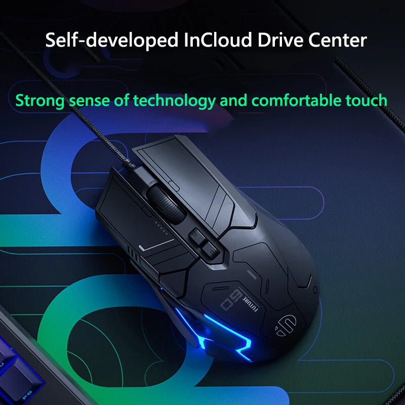 Inphic PG9 wired gaming mouse 6 buttons