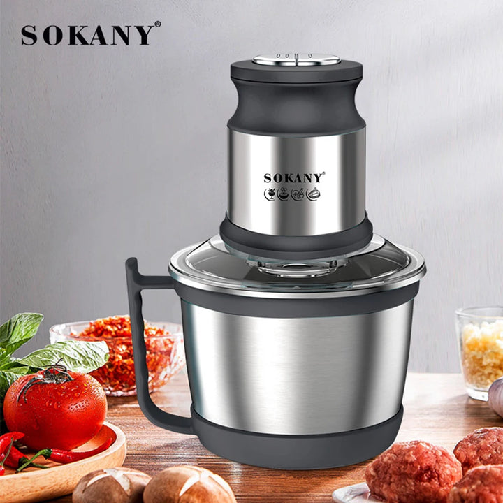 3L Electric Meat Grinder Food Processors Vegetable