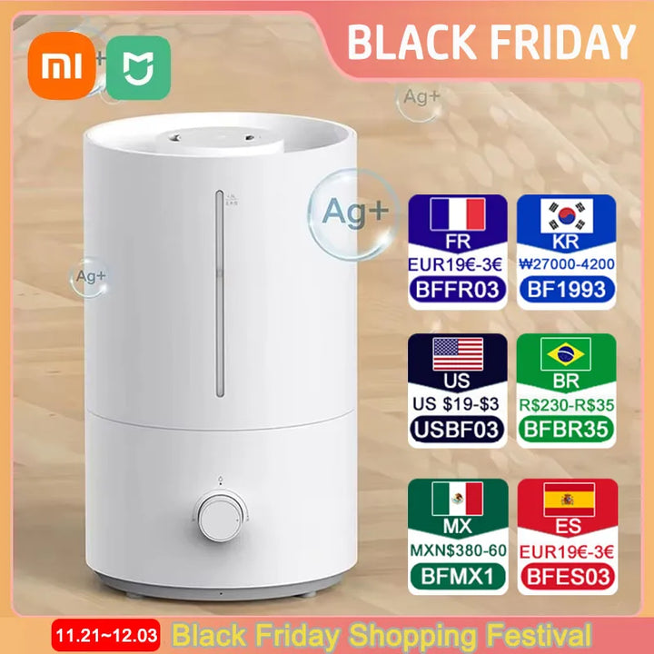 Xiaomi Mijia Humidifier2 4L Mist Maker Air Diffuser