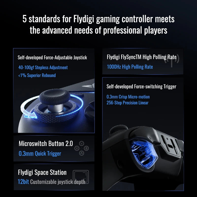 Flydigi Vader 4 Pro Wireless Gaming Controller