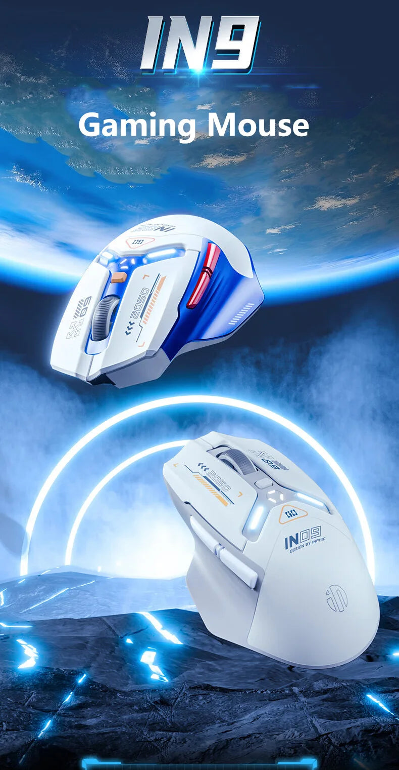 Inphic IN9 Wireless Gaming Mouse Rechargeable