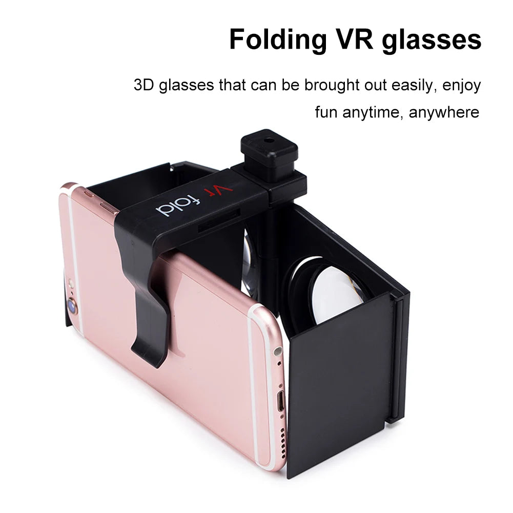 Plastic Virtual Reality Glasses Movies Games