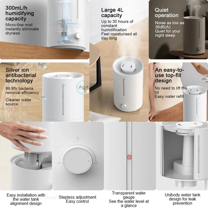 Xiaomi Mijia Humidifier2 4L Mist Maker Air Diffuser