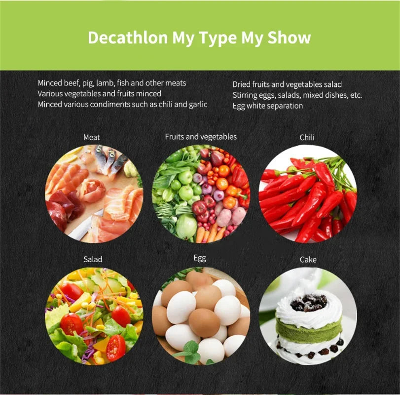 Manual Meat Grinder Hand Operated Food