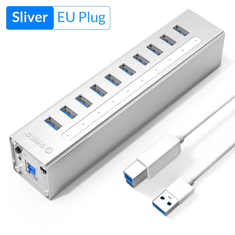 ORICO Aluminum 7 Ports USB 3.0 Hub Multi USB
