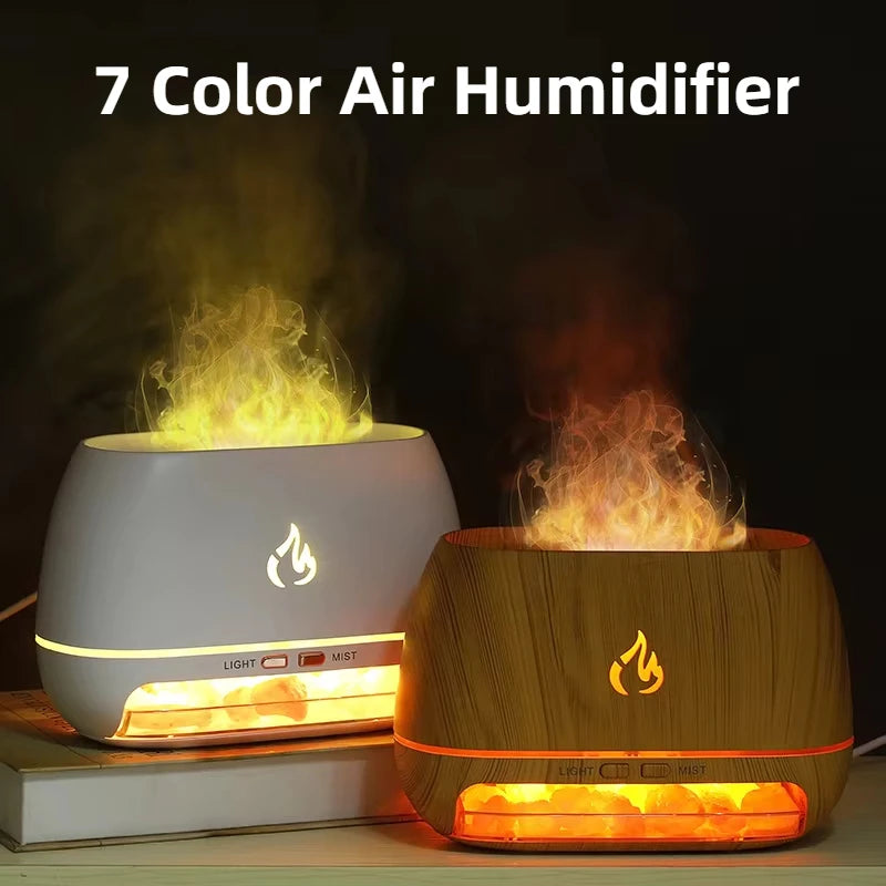 New Himalayan Crystal Salt Stone Aroma Air Humidifiers