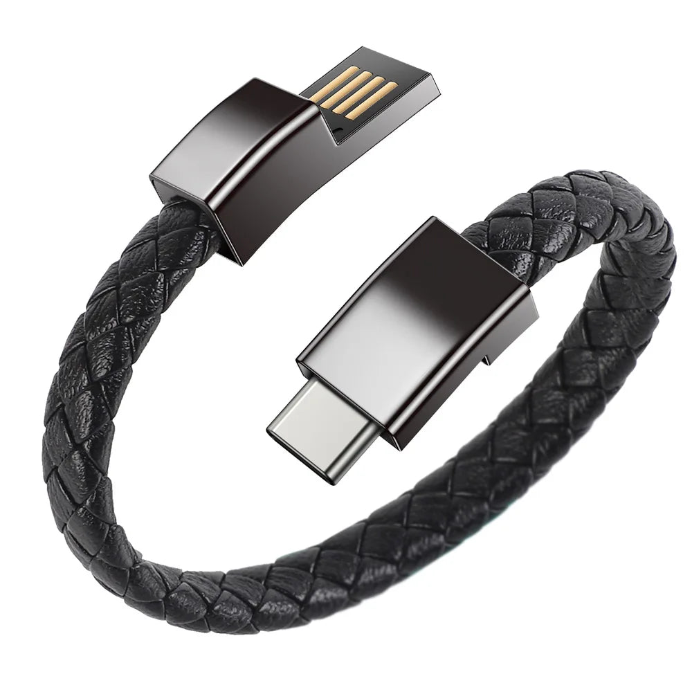 Portable bracelet Fast charging cable