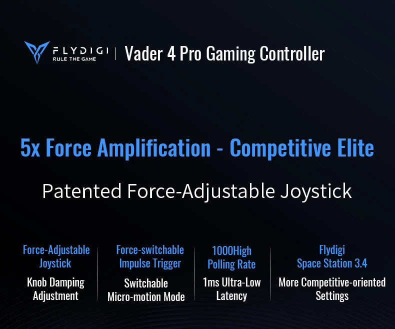 Flydigi Vader 4 Pro Wireless Gaming Controller