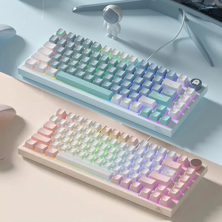 Mechanical Keyboard Red Blue Switch Wired E-Sports