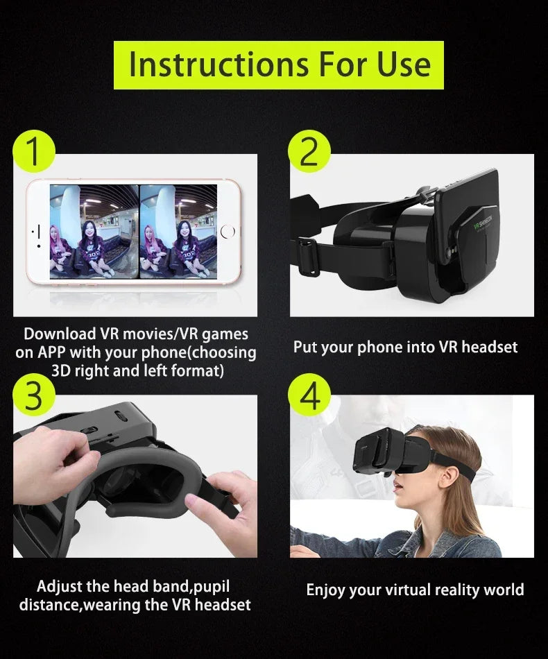 G10 VR Glasses VR Smart Glasses Headset Smart