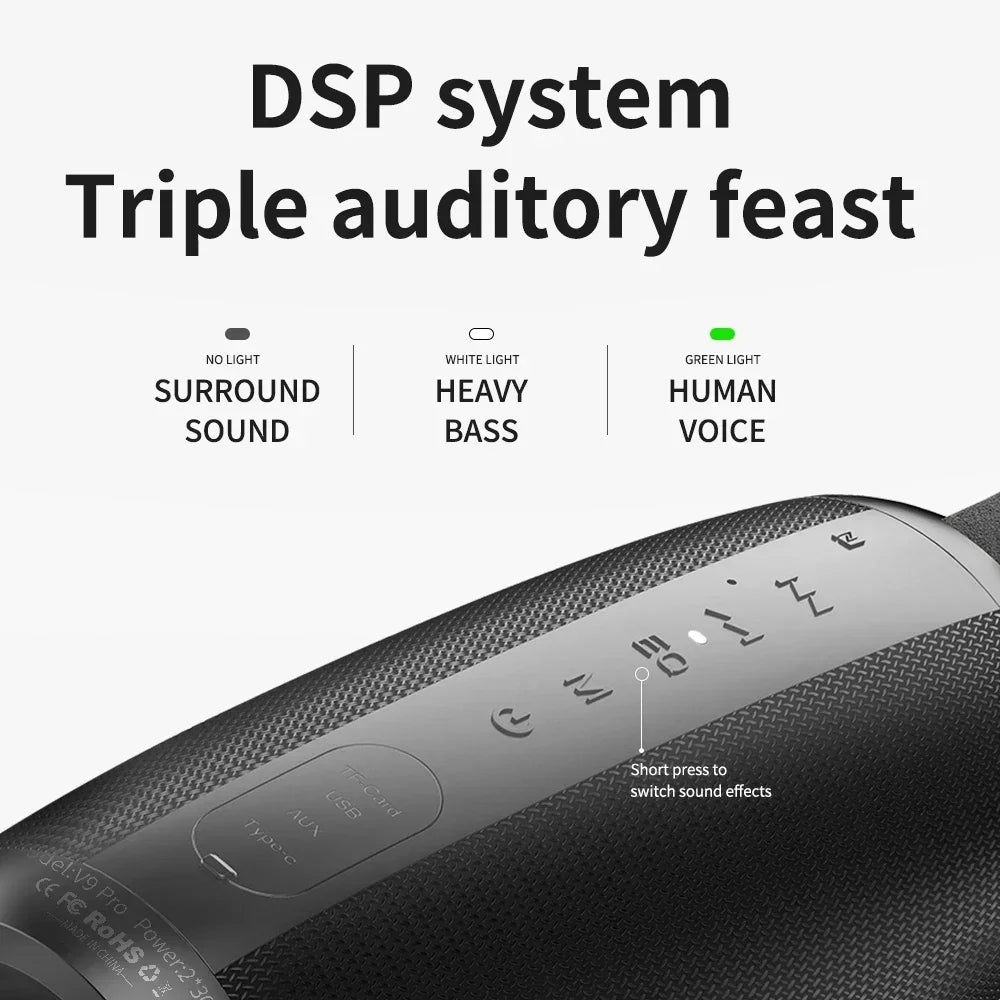 High Power Subwoofer Outdoor Protable Soundbox