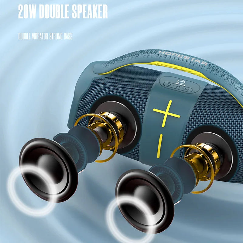 Original HOPESTAR H60 Bluetooth Speakers Portable