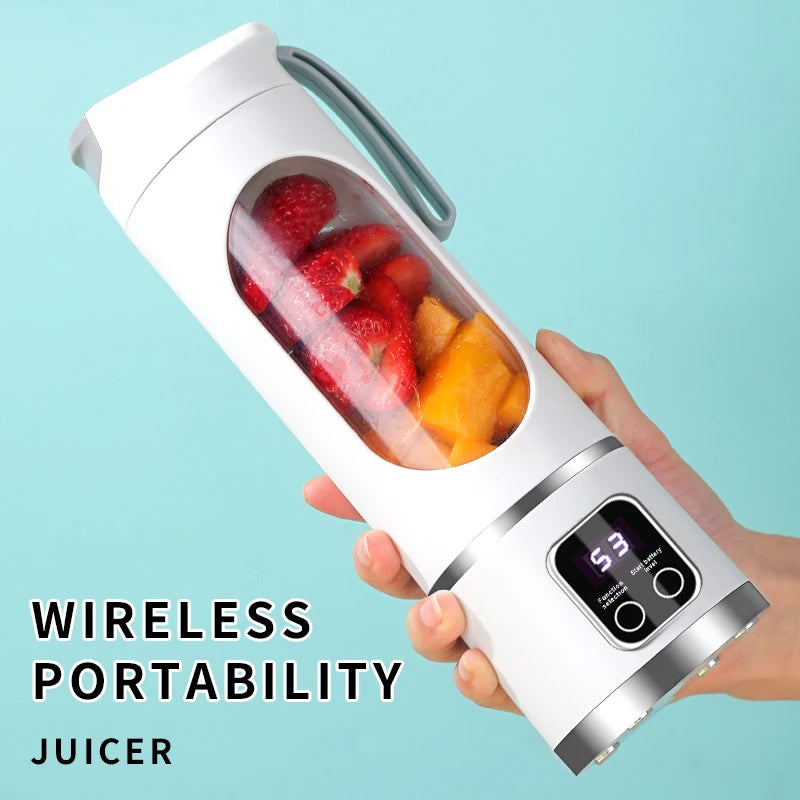 450mL Portable Electric Fruit Juicer Home USB