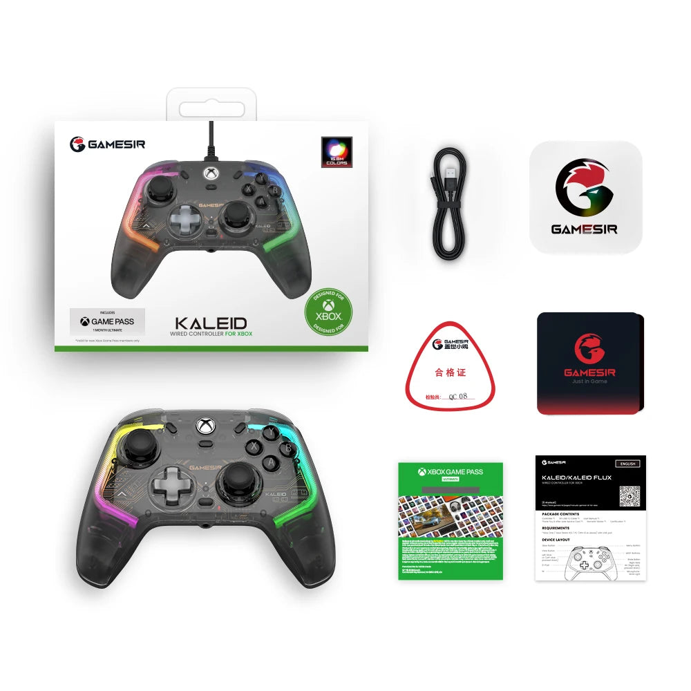 GameSir Kaleid Xbox Controller Wired Gamepad