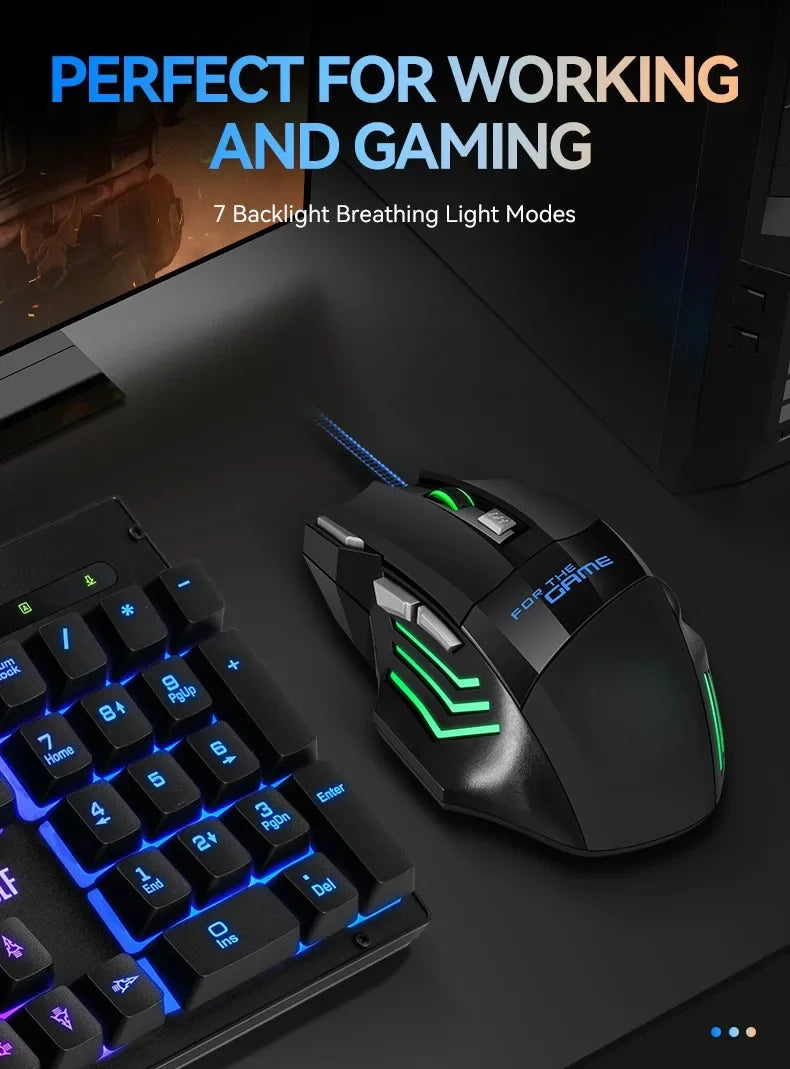 G6 USB Wired Gaming Mouse 7 Button 5500DPI
