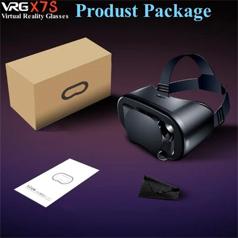 X7S Virtual Reality Glasses IMAX HD Huge Screen