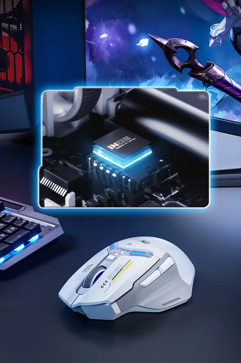 Inphic IN9 Wireless Gaming Mouse Rechargeable