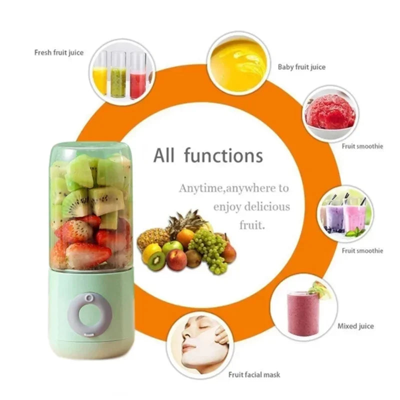 500ML Electric Juicer Portable Smoothie Blender