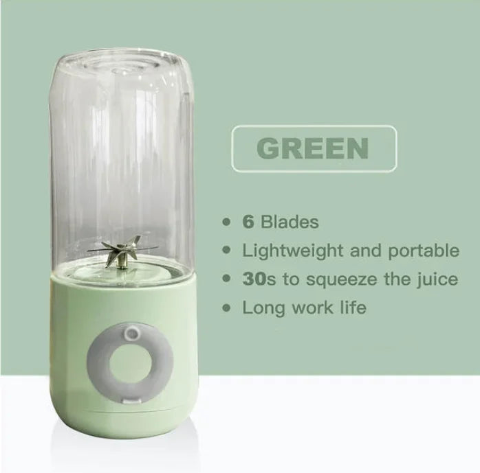 500ML Electric Juicer Portable Smoothie Blender