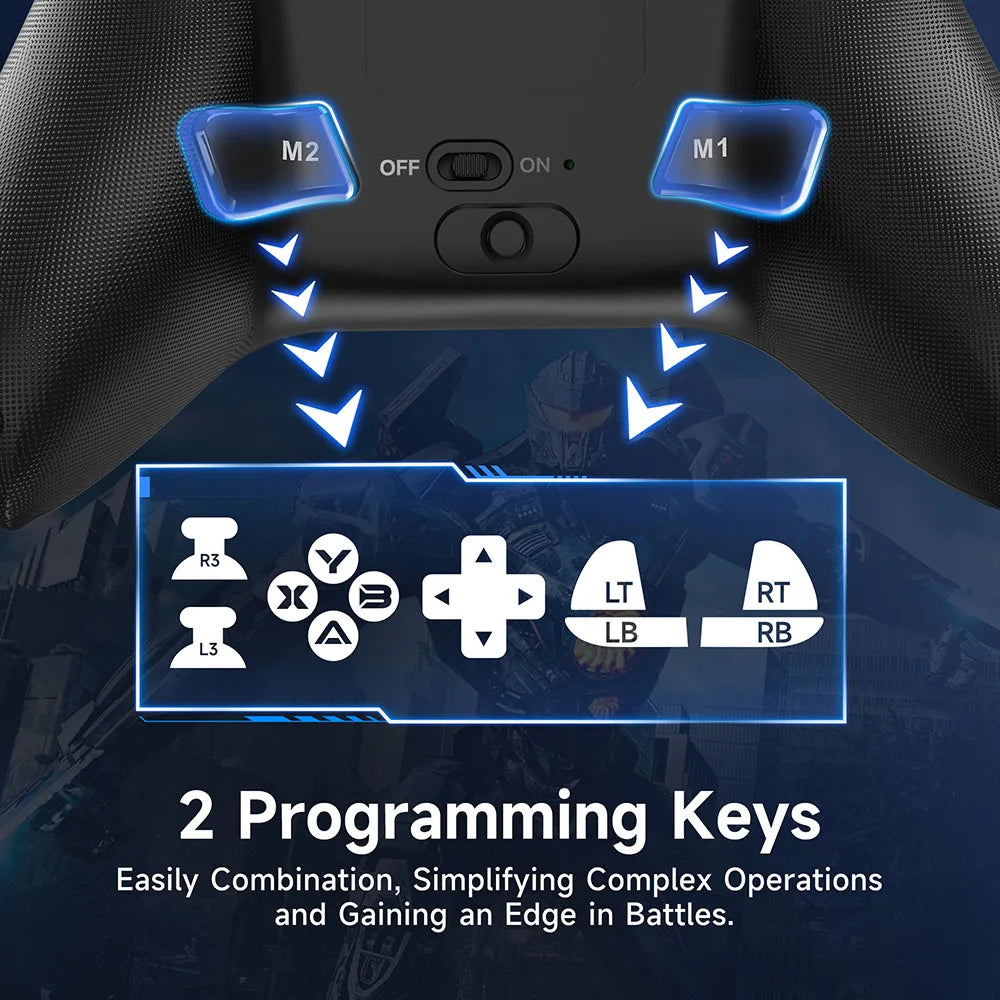 EasySMX X15 Wireless PC Gamepad, Bluetooth