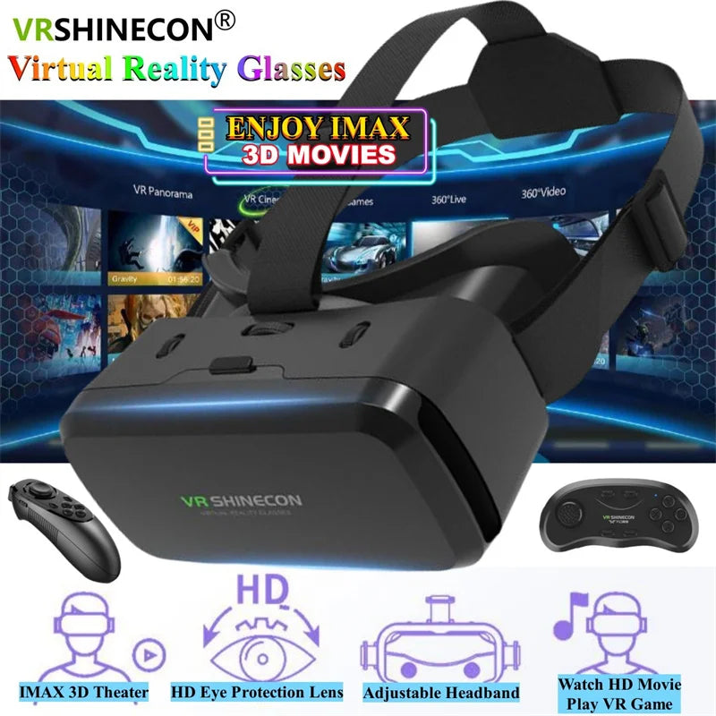 Virtual Reality Glasses IMAX Giant Screen 3D Movie