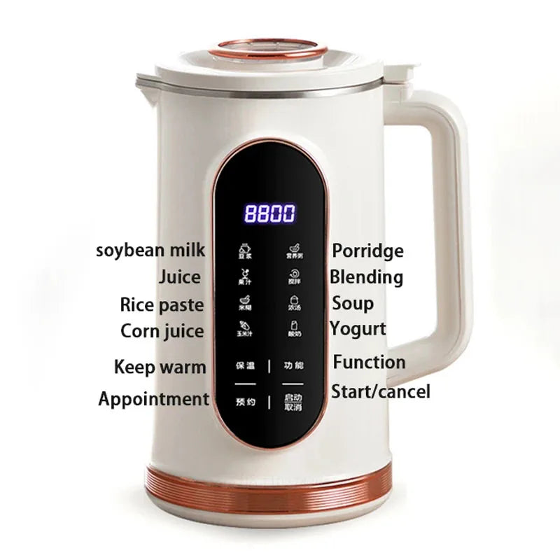 800ml/1500ml Soy Milk Machine Electric Juicer