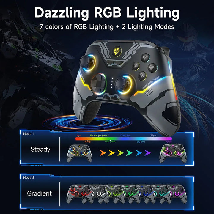 EasySMX X15 Wireless PC Gamepad, Bluetooth