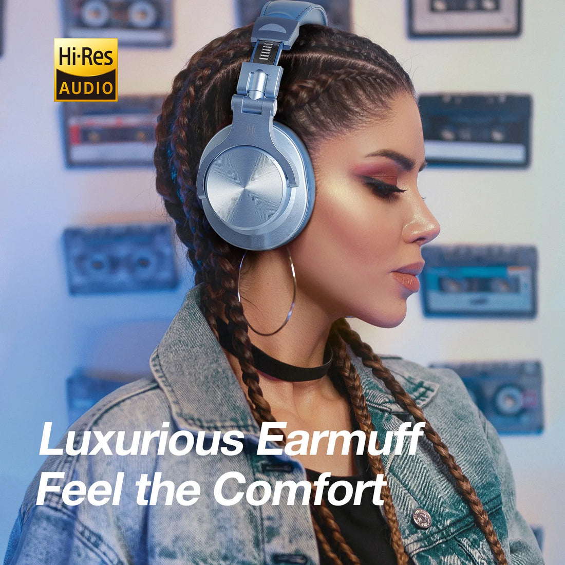 Oneodio A70 Wireless Bluetooth 5.2 Headphones