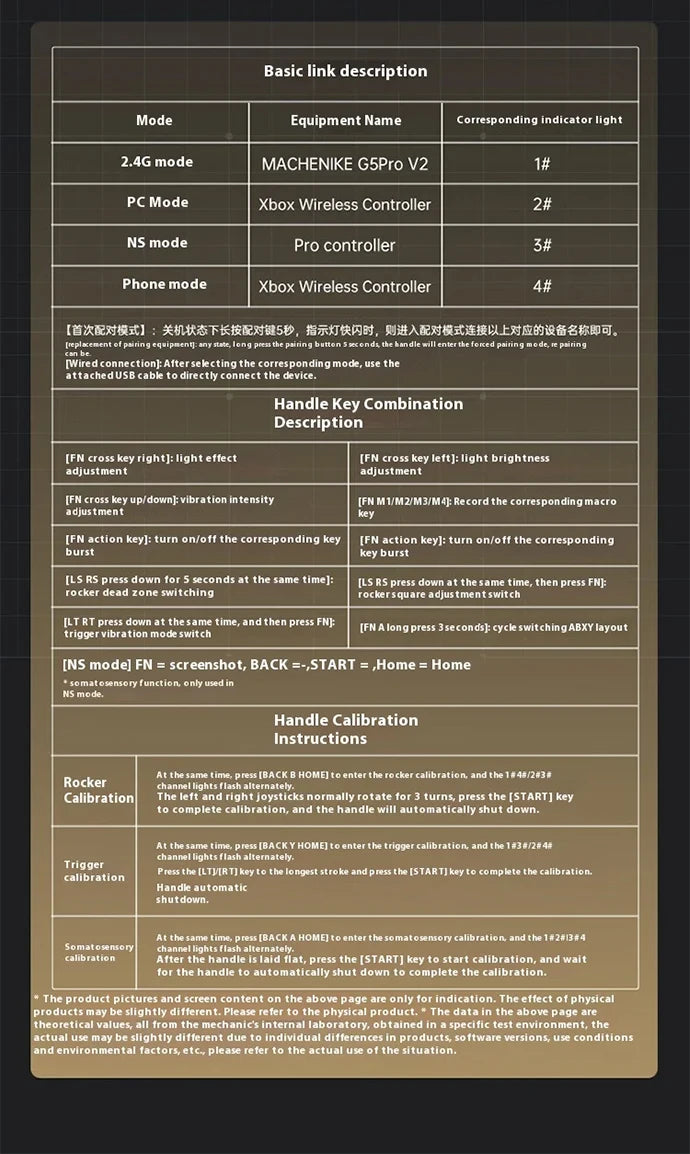 Machenike Gamepads G5 Pro V2 Controller