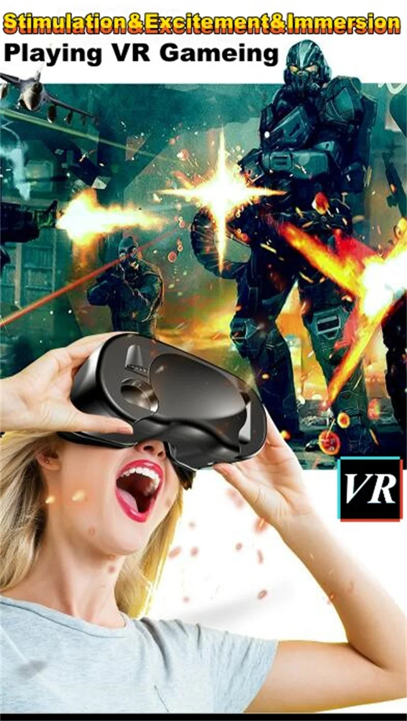 X7S Virtual Reality Glasses IMAX HD Huge Screen