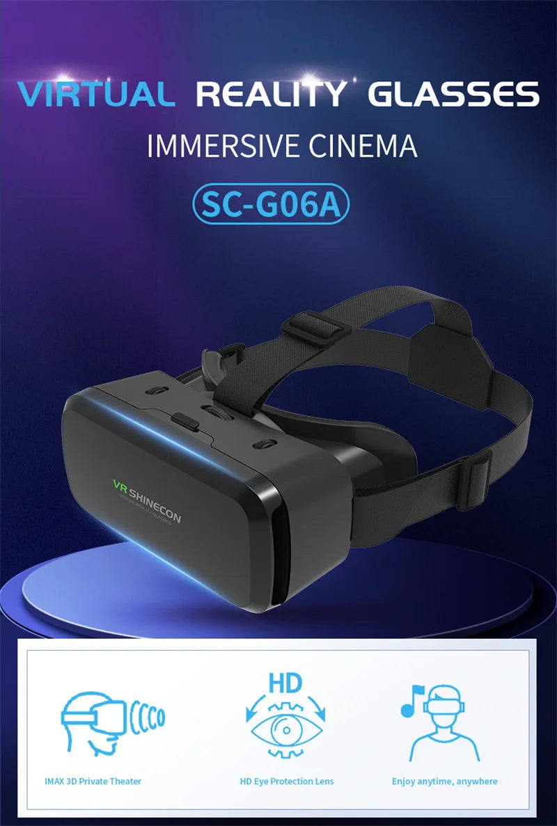 Virtual Reality Glasses IMAX Giant Screen 3D Movie