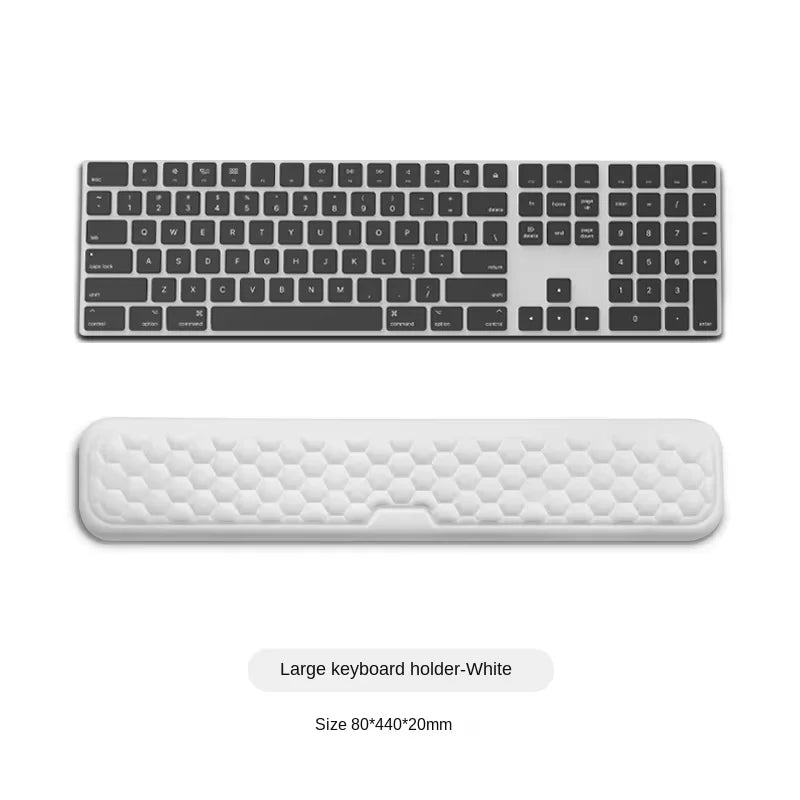 Keyboard mouse wrist rest relax wrist memory