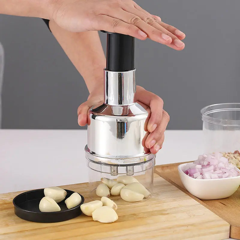 Manual Garlic Chopper Food Crusher Garlic